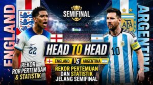 Link Nonton Siaran Piala Dunia 2026: Inggris vs Argentina